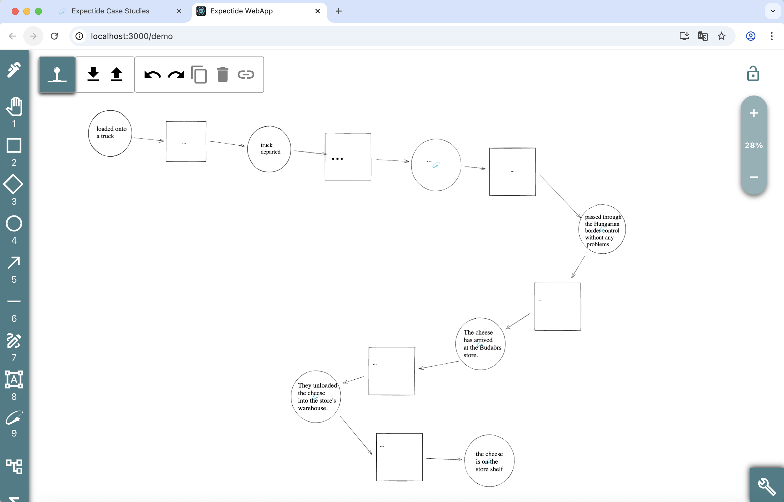 Cheese Logistic Process